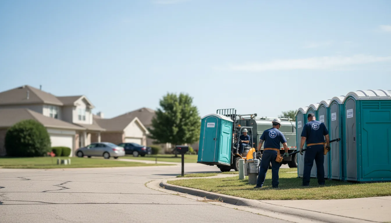 Porta Potty Rental in Orange, TX near me